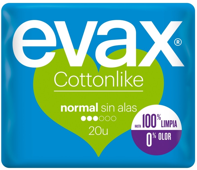 Evax Cottonlike Normal 20 Unidades