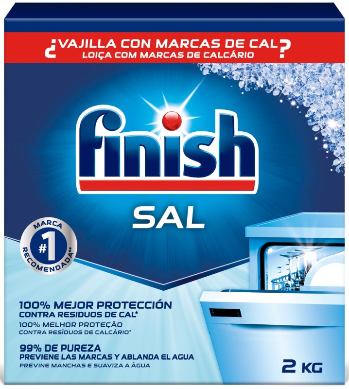 Finish Sal Para Lavavajillas 2kg