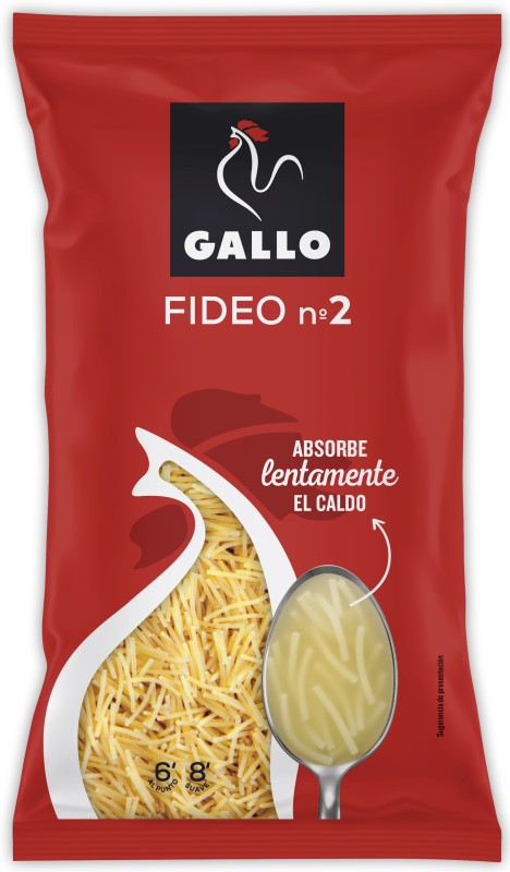 Gallo Nº 2 Pasta Fideos 250g Gallo Nº 2 Pasta Fideos 250g