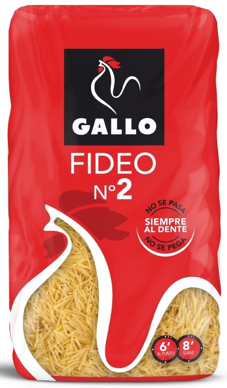Gallo Nº 2 Pasta Fideos 450g Gallo Nº 2 Pasta Fideos 450g