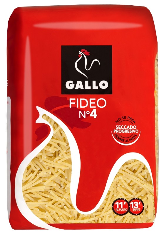 Gallo Nº 4 Pasta Fideos 450g Gallo Nº 4 Pasta Fideos 450g
