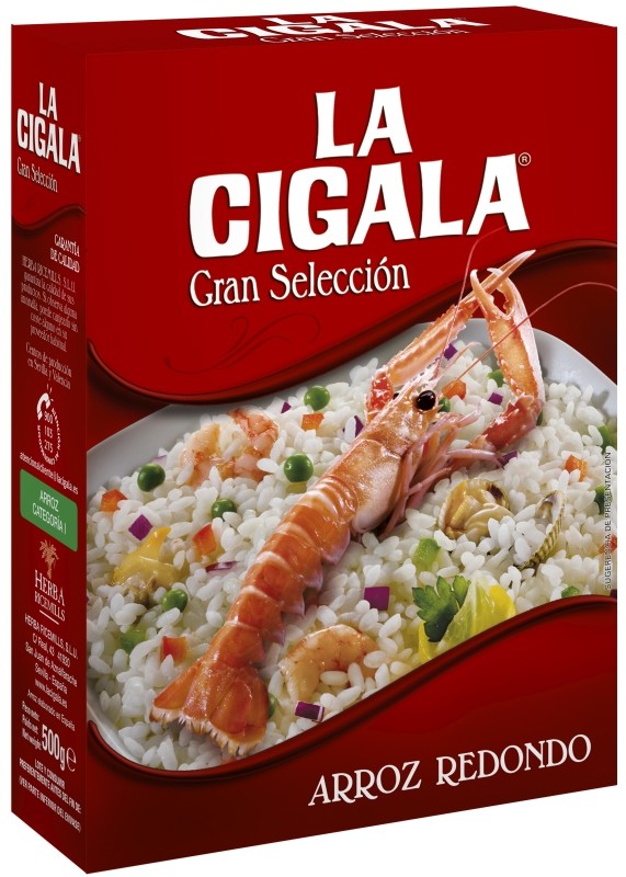 La Cigala Arroz Redondo 500g La Cigala Arroz Redondo 500g
