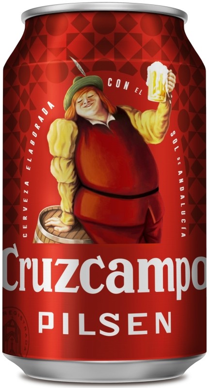 Cruzcampo Cerveza Rubia Tipo Lager 33cl