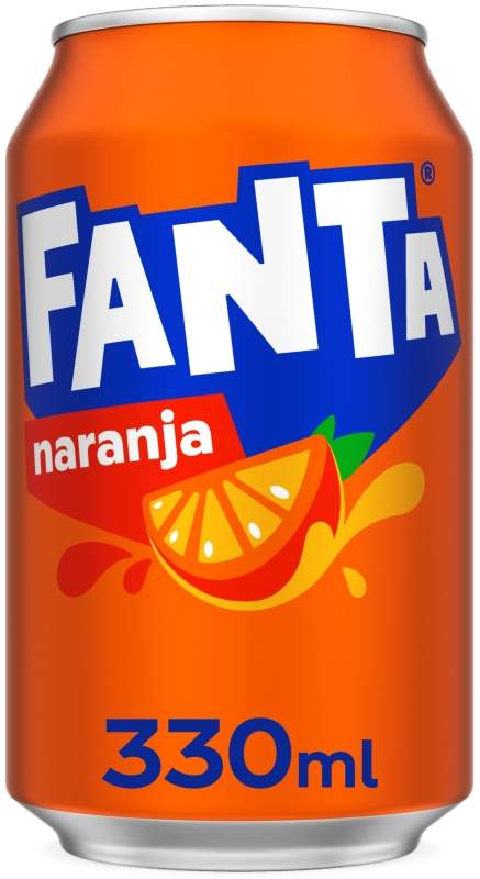 Fanta Refresco de Naranja Lata 330ml