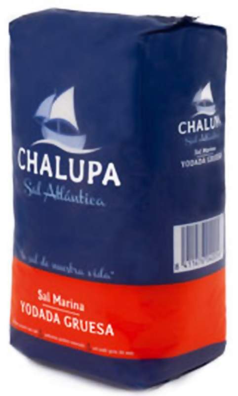 Chalupa Sal Yodada Gruesa 1kg Chalupa Sal Yodada Gruesa 1kg