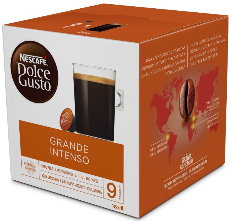 Nescafé Dolce Gusto Café Grande Intenso 16 Cápsulas Nescafé Dolce Gusto Café Grande Intenso 16 Cápsulas