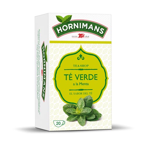 Hornimans Té Verde a la Menta 20 Unidades
