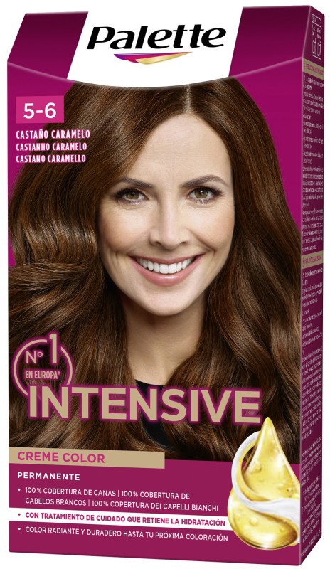 Palette Intensive Creme Color 5-6 Castaño Caramelo 1 Unidad