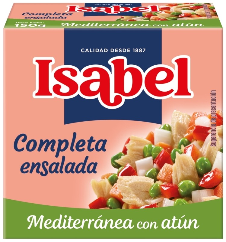 Isabel Ensalada Mediterránea con Atún 150g