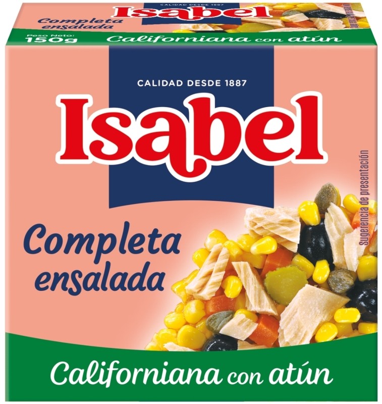 Isabel Ensalada Californiana con Atún 150g