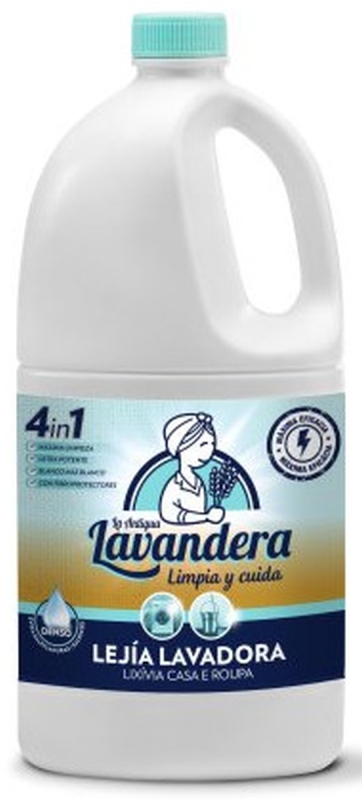 La Antigua Lavandera Lejía Lavadora Densa 2L