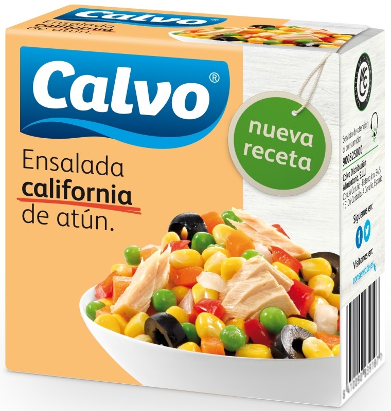 Calvo Ensalada California de Atún 150g