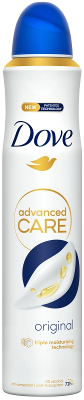 Dove Advanced Care Desodorante Original Spray 200ml