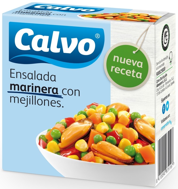 Calvo Ensalada Marinera con Mejillones 150g