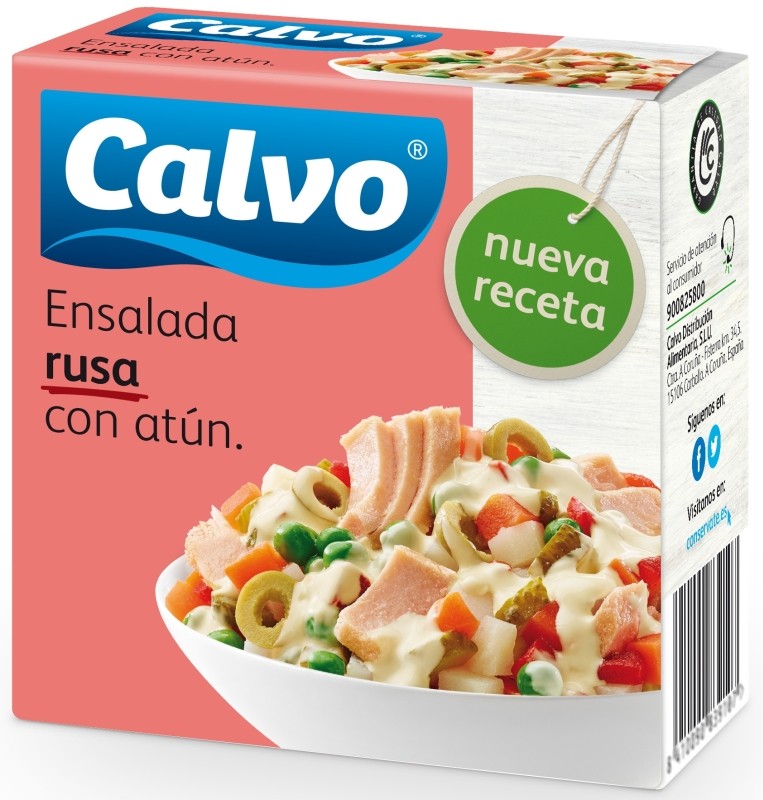 Calvo Ensalada Rusa con Atún 150g