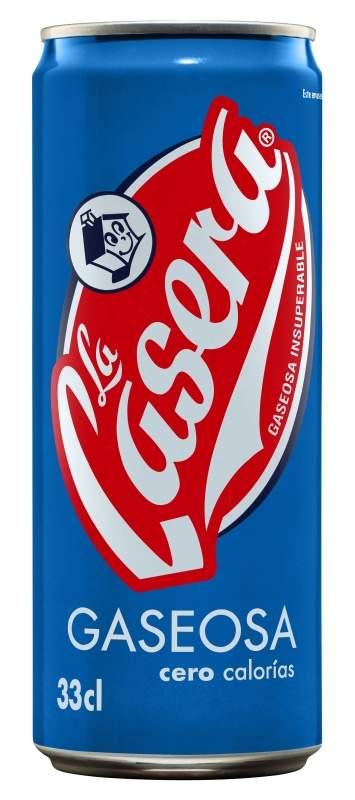La Casera Gaseosa Cero Lata 330ml