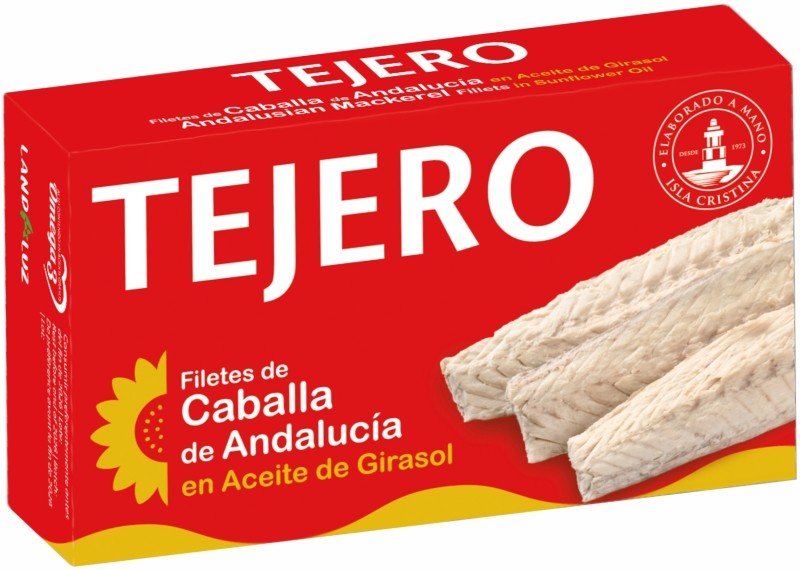 Tejero Caballa de Andalucía en Aceite de Girasol 120g Tejero Caballa de Andalucía en Aceite de Girasol 120g