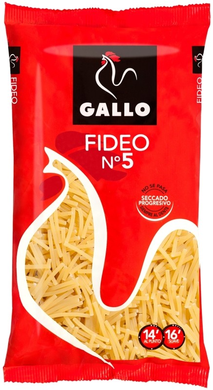 Gallo Nº 5 Pasta Fideos 250g