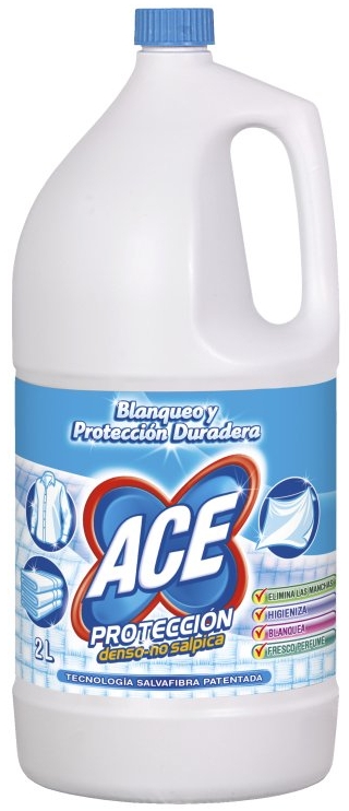 Ace Protección Lejía Densa Lavadora 2L