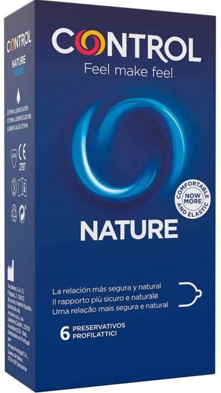 Control Preservativos Lubricados Con Perfecta Adaptabilidad 6Unidades