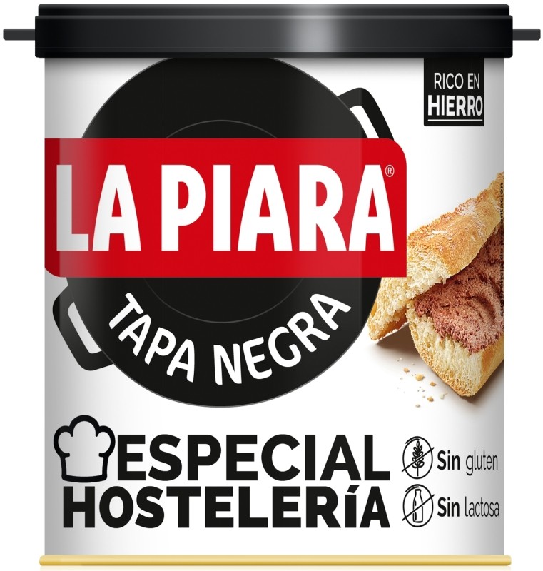 La Piara Paté Tapa Negra 800g