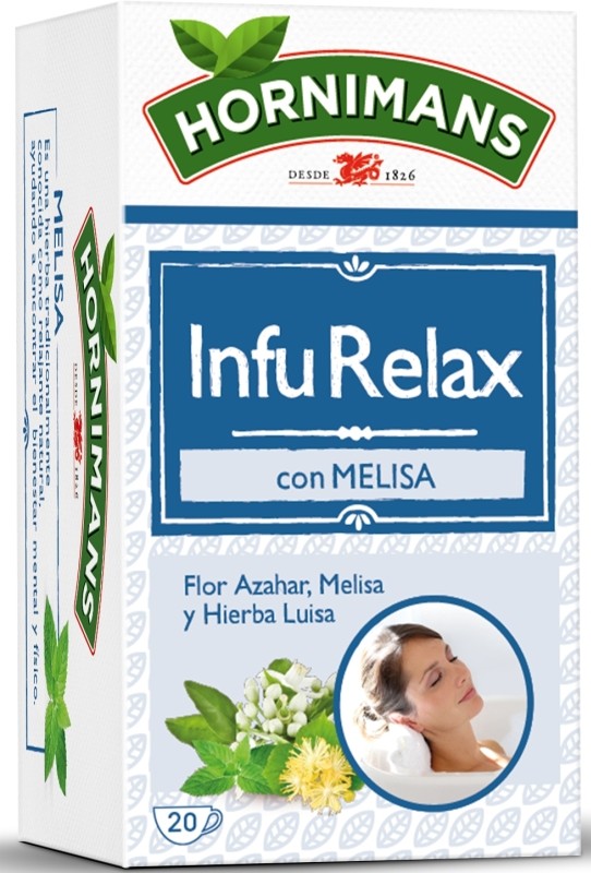 Hornimans Infu Relax Azahar, Melisa y Hierba Luisa 20 Unidades Hornimans Infu Relax Azahar, Melisa y Hierba Luisa 20 Unidades