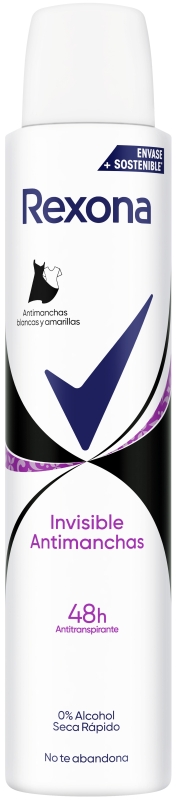 Rexona Desodorante Aerosol Invisible Black & White 200ml
