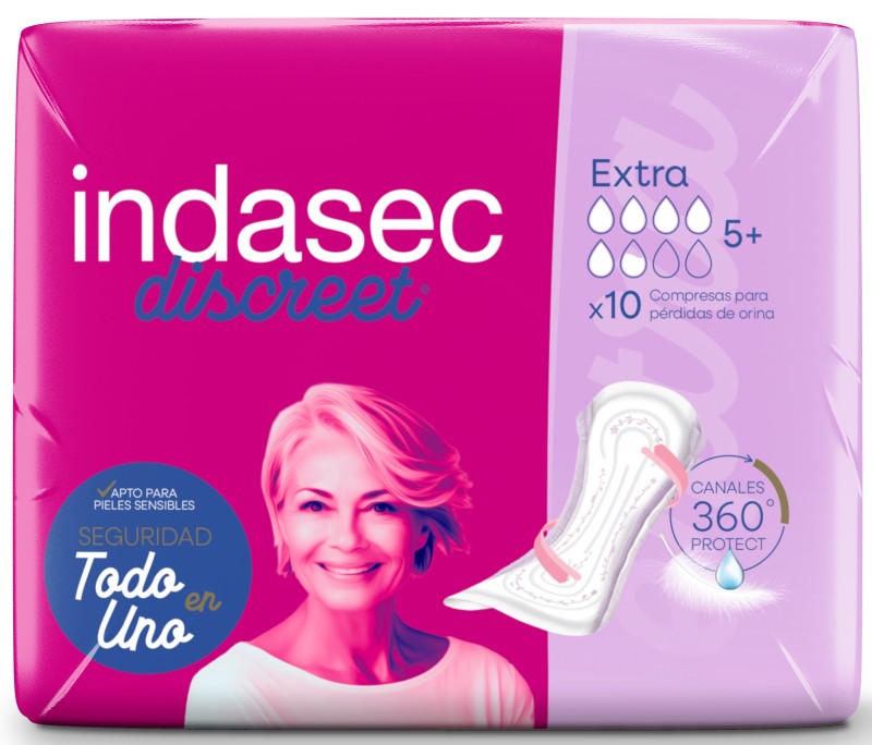 Indasec Discreet Extra 10 Unidades