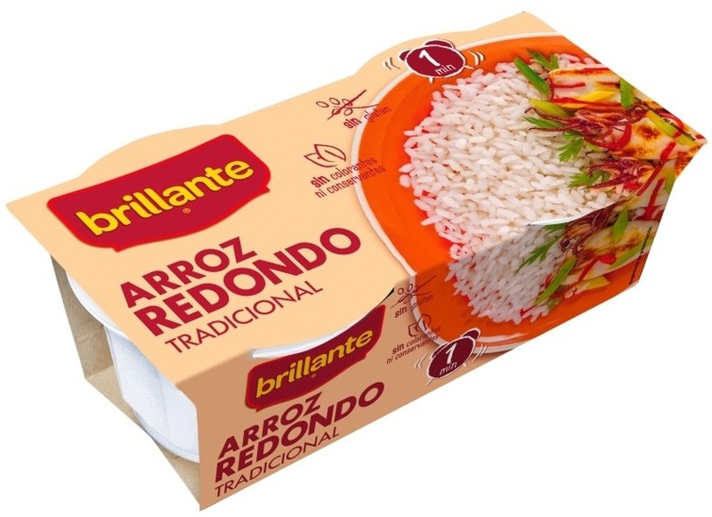 Brillante Arroz Redondo en Tarrina 2x125g