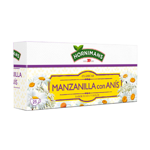 Hornimans Manzanilla con Anís 25 Unidades