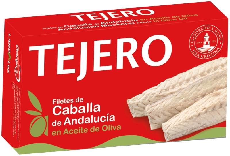 Tejero Caballa de Andalucía en Aceite de Oliva 120g Tejero Caballa de Andalucía en Aceite de Oliva 120g
