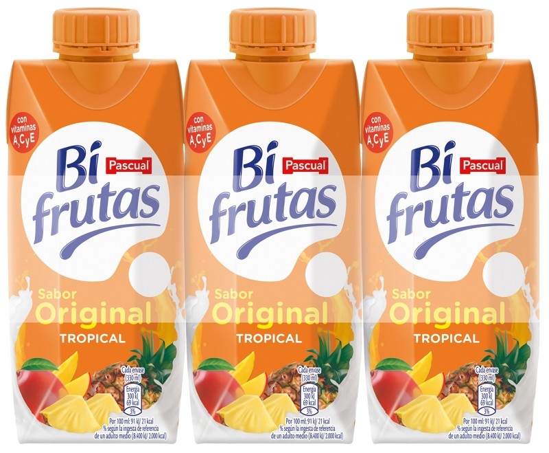 Pascual Bifrutas Tropical Pack 3x330ml