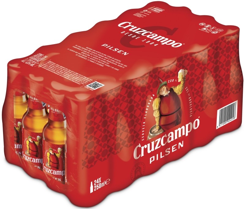 Cruzcampo Cerveza Tipo Pilsen 24x250ml