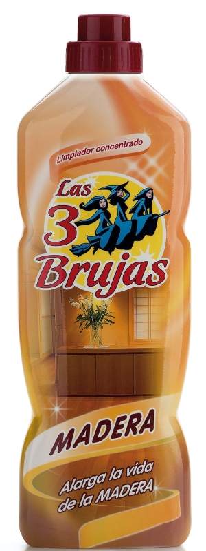 Las 3 Brujas Limpiador Concentrado Madera 1L