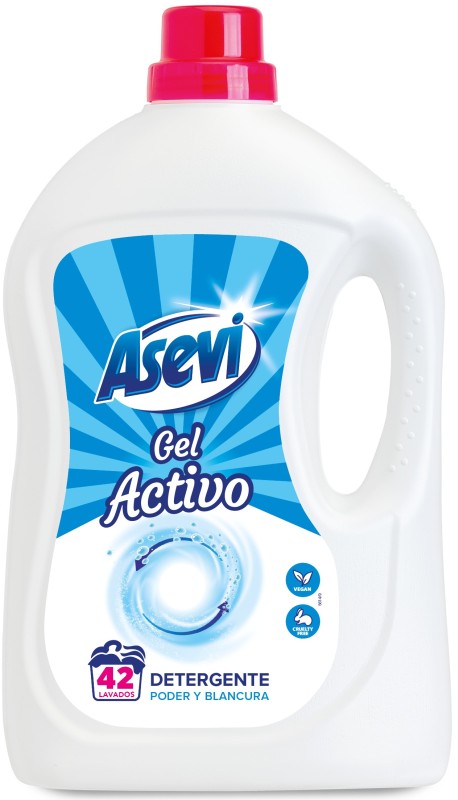 Detergente Asevi Gel Activo 40 Lavados
