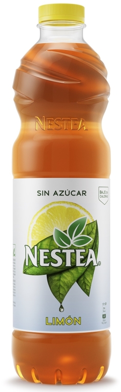 Nestea Bebida de Té al Limón Sin Azúcar Botella 1,5L