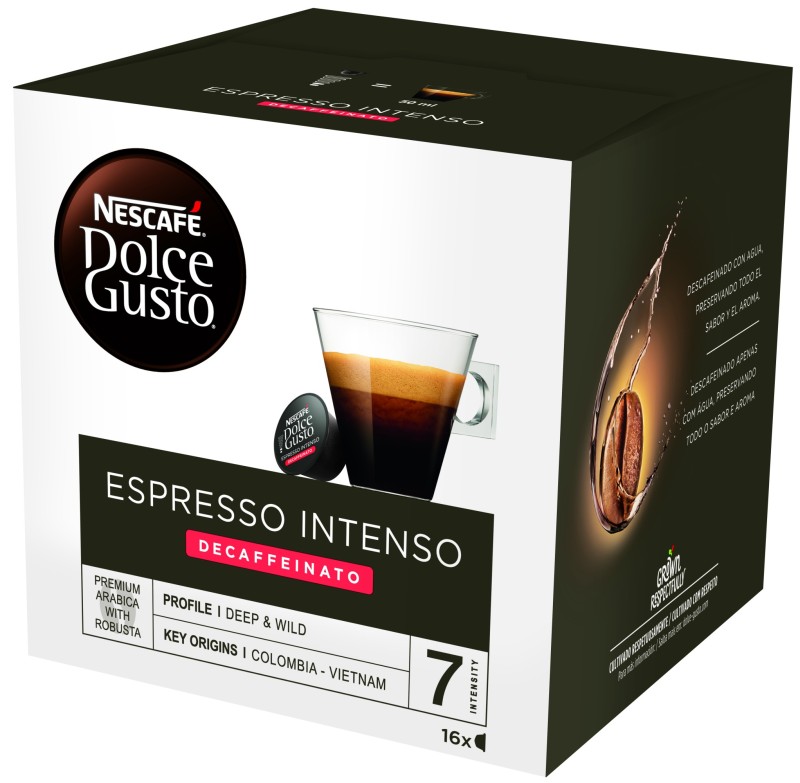 Nescafé Dolce Gusto Café Espresso Descafeinado 16 Unidades Nescafé Dolce Gusto Café Espresso Descafeinado 16 Unidades