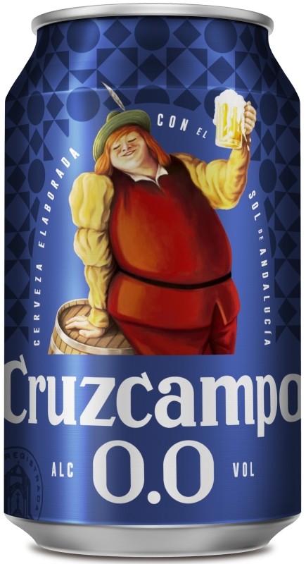 Cruzcampo Cerveza 0,0 Lata 33cl