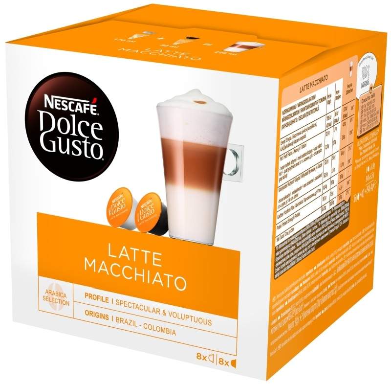 Nescafé Dolce Gusto Café Latte Macchiato 8+8 Cápsulas Nescafé Dolce Gusto Café Latte Macchiato 8+8 Cápsulas