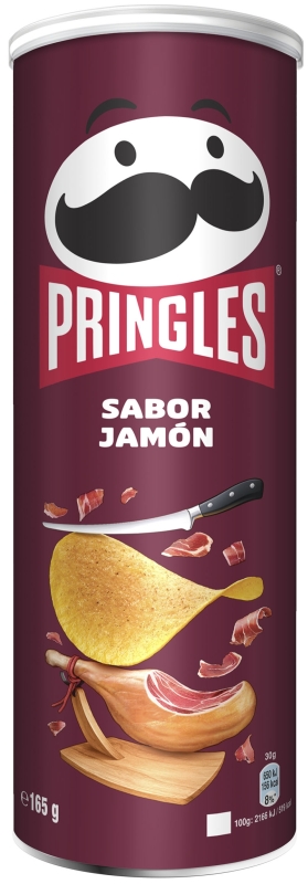 Pringles Jamón 165g