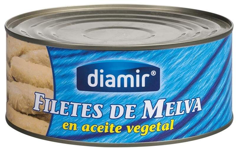 Diamir Filetes de Melva en Aceite Vegetal 900g