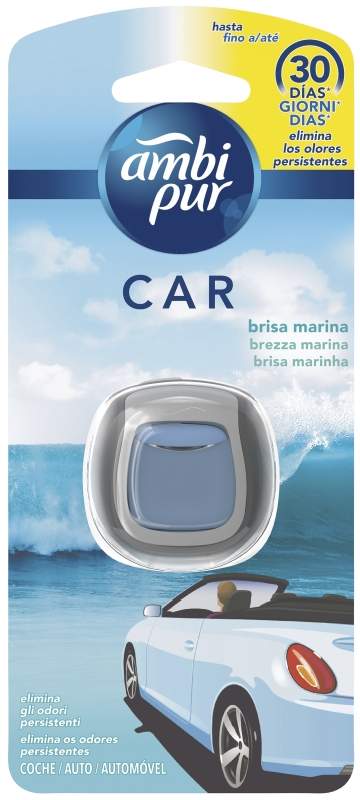 Ambipur Ambientador Coche Brisa Marina 1 Unidad Ambipur Ambientador Coche Brisa Marina 1 Unidad