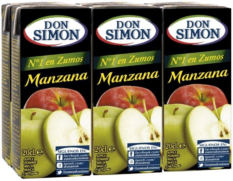 Don Simon Zumo Manzana 6x200ml