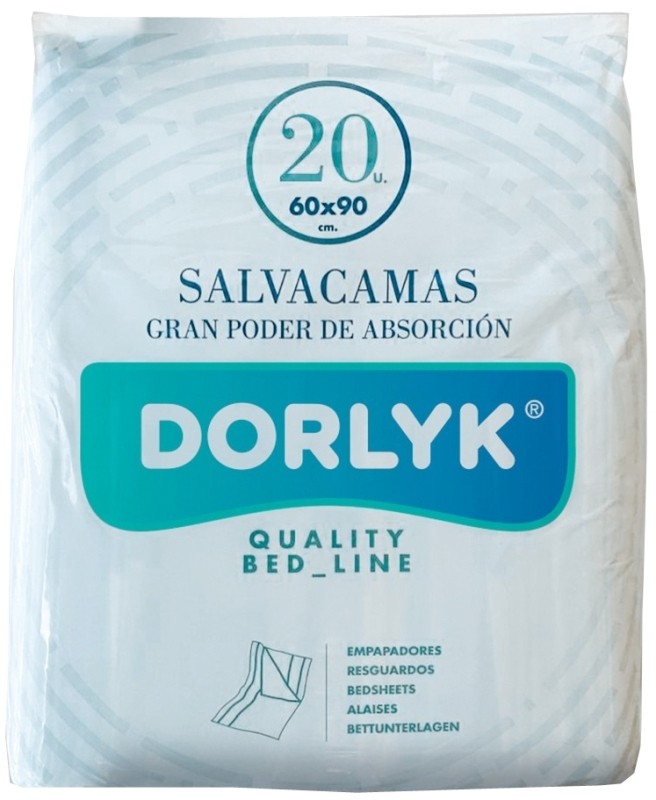Dorlyk Salvacamas 60x90cm 20 Unidades