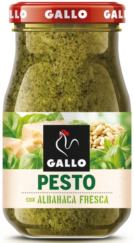 Gallo Salsa Pesto a Base de Albahaca 190g