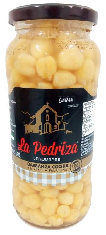 La Pedriza Garbanza Blanca Cocida 560g La Pedriza Garbanza Blanca Cocida 560g