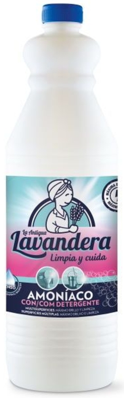 La Antigua Lavandera Amoníaco con Detergente 1,5L