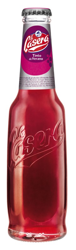 La Casera Tinto de Verano Botella 24x275ml