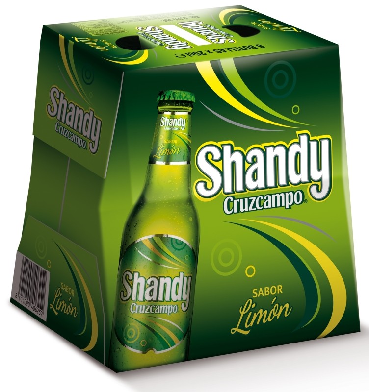 Shandy Cruzcampo Cervezas con Limón 6x25cl