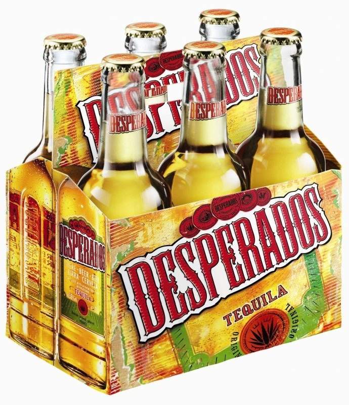Desperados Cerveza Original Botella 6x33cl
